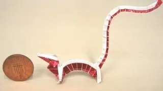 Оригами Восточный дракон от Джозефа Ву (Часть 3 из 4)