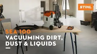 Battery-Vacuum SEA 100: Cordless Wet and Dry Vacuuming | STIHL