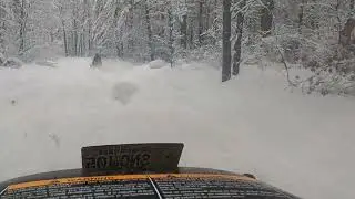 Lac Vieux Desert - Wisconsin Snowmobiling - 1/10/26