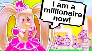 FROM POOR TO MILLIONAIRE! 💎 MY MILLION DOLLAR MANSION // Roblox Adopt Me