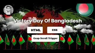 Happy Victory day 2020 ||  Gsap ScrollTrigger Animation Effects