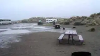 Dillons Beach, storm, just arrived