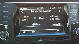 VW Golf 7 - Fahrschulmodus bei Composition Touch / Media / Colour aktivieren mit VCDS
