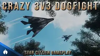 Самая безумная драка 3 на 3 в Star Citizen
