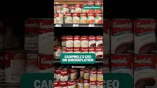 @campbellsoup CEO on shrinkflation: We won&rsquo;t lower quality of our product #shorts
