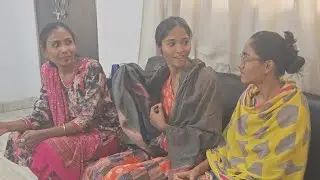 Family Haircut  4: 2 Collage Girls and Their mother taking Haircut together (Trailer)