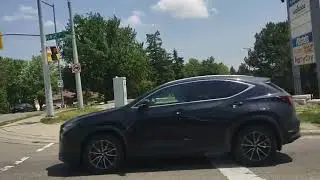 Passenger Window - Drive -  Newmarket - Aurora - Ontario - July 12 2025
