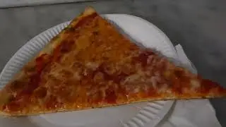 Joe's Pizza Slice Hollywood Blvd Los Angeles California USA October 8, 2025