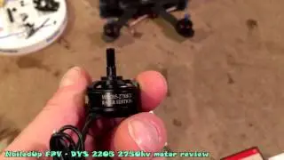 DYS 2205 2750 kv motor Review