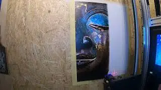 Wall Printer DK, printing on canvas - Buddha
