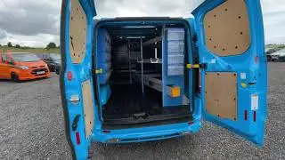 **RARE** FORD TRANSIT CUSTOM TWIN SLIDING DOORS EX BRITISH GAS