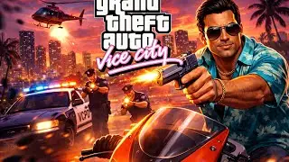 GTA Vice City 🚲 Highway Bike Flyover Driving | Full High Speed Scene#foryou#viral#video