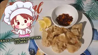 EASY HOMEMADE PORK SIOMAI | PINAY IN POLAND