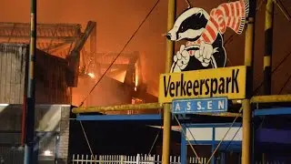 grote brand verkeerspark Assen