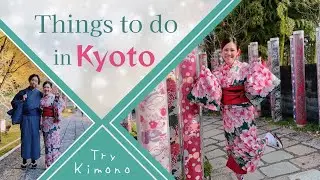 Kimono Rental Experience in Kyoto Arashiyama / Hikone Vacation | OCHIKERON | Create Eat Happy :)