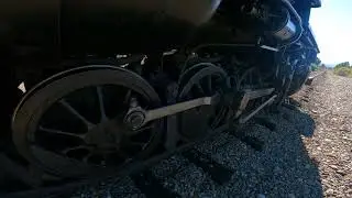 Sumpter Valley Railroad #19 Side Rod Action [4K UHD]