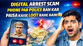 Digital Arrest Scam &ndash; Phone Par Police Ban Kar Paisa Kaise Loot Rahe Hain?
