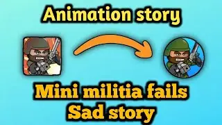 how mini militia fails in India mini militia sad story 😔 by Indian warrior yt