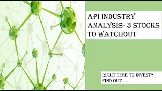 Best API PHARMA STOCKS| 3 API STOCKS OUTLOOK #API #INDUSTRY #INDIA #STOCKMARKET #SHARES #BUY #MARCH
