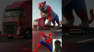 superheroes but giant tiger evoluted 💥 Marvel and DC All characters #avengers #mcu #marvel #shorts