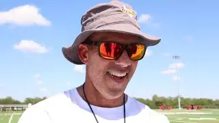 UTRGV coach Travis Bush discusses the benefits of having his father on his support staff