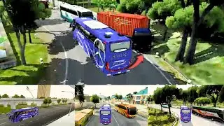 Telolet Klakson Bus Satu Enam Delapan Basuri V3 Mengular 🤩❗
