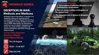 Deception in War: Methods and Mediums