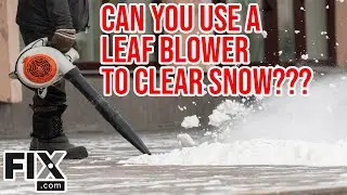 Don't Make This Winter Mishap: What Happens When You Use a Leaf Blower in Snow!?