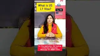 Что такое виза L1? 🇺🇲 | Типы виз США #визаСША #интервьюСША #США