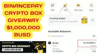 Get up to $10 busd on binance crypto box giveaway