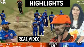 SRH vs MI HIGHLIGHTS |  Match -41 IPL 2025 Sunrise Hyderabad vs bumbai indians