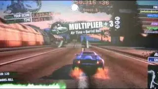 Burnout Paradise - Stunt Run 13.9 million In 2 min (HQ)
