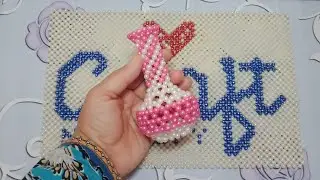 3D Beaded Beautiful and Easy Vase By Craft Novelty Sons