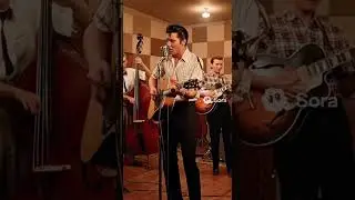 Elvis at sun records studio