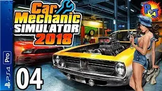 Let's Play Car Mechanic Simulator | PS4 Pro Console Gameplay Episode 4 | Buying a Barn Car (P+J)