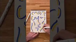 This portrait is nutty. #art #marker #shorts #sketch #tiktok #drawing #funny
