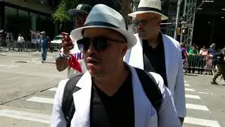 Dominicanos Parading on Avenue of The  Americas NYC  pt.2/6