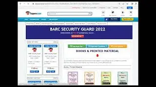 Questions Bank For BARC SECURITY GUARD 2022 | Latest Exam Pattern |Online Test Series | Practice Set