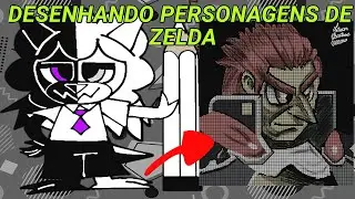 DESENHANDO GANONDORF DE ZELDA 