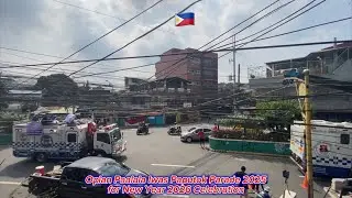 Oplan Paalala Iwas Paputok Parade 2025 for New Year 2026 Celebration - December 30, 2025