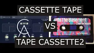 CASSETTE TAPE vs TAPE CASSETTE 2  (Caelum Audio Plug in)  [No talk] Lo-Fi カセットテープ、プラグインエフェクター音質比較