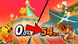 PAC-MAN GALAXIAN COMBO GUIDE // SUPER SMASH BROS. ULTIMATE
