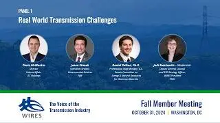 WIRES Fall 2024 Panel 1 - Transmission Supply Chain Challenges