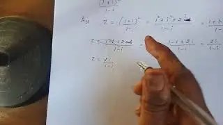 To find modulus and amplitude of (1+i) (1+i) /(1-i)