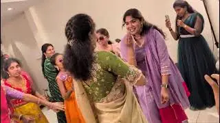 Ammu & teju group dance at swetcha function 8