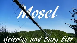 Mosel: Tagesausflug zur Hängeseilbrücke Geierlay und zur märchenhaften Burg Eltz - Vlog 204