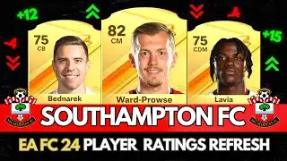 EA FC 24 | BIGGEST SOUTHAMPTON RATING UPGRADES (FIFA 24)! 😱🔥 ft. Bednarek, Sulemana, Tella...