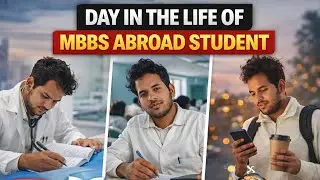 1 day before exam |You’re an MBBS student abroad|ONE DAY before exam 😵‍💫”MBBS abroad life 💀📚”