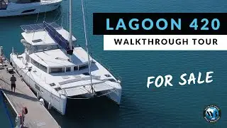 Tour inside this 4 Cabin Lagoon 420 Sailing Catamaran at GREAT value!