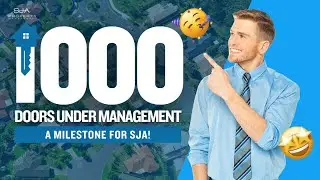 1000 Doors Under Management | SJA Property Management